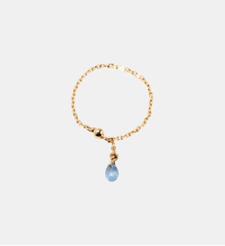 Bague Mia - Or 750‰ - Saphir bleu clair YAY Paris