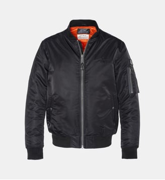 Bomber MA-1 recyclé - Schott - Noir