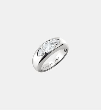 Bague zirconiums facettés blancs Bold Elegance - Thomas Sabo - Argent