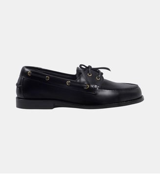 Mocassins bateau Thelma - Jules & Jenn - Noir