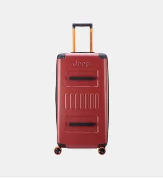 Valise extensible JH002B 4R 80cm - Delsey Paris - Piment