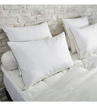 Oreiller Natur'Duv Ferme - 10% duvet - Dunlopillo - Blanc