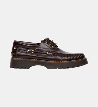 Mocassins bateau Benthe - Bobbies - Marron foncé