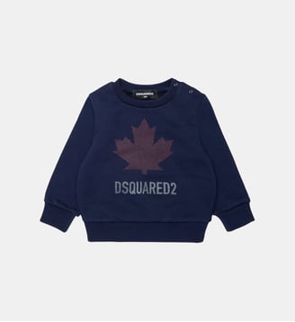 Sweat-shirt col rond avec logo Dsquared2