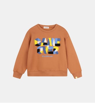Sweat col rond - Billieblush - Bleu clair