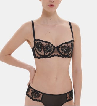 Soutien-gorge corbeille Intrigue - Simone Pérèle - Noir