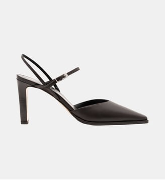 Miller - Escarpins En Cuir Nappa Expresso - Parallèle - Expresso