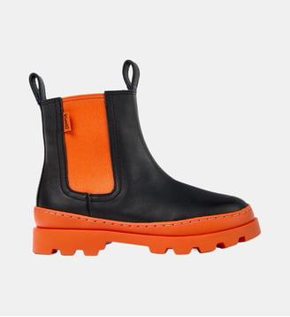 Bottines Brutus cuir - Camper - Noir 1