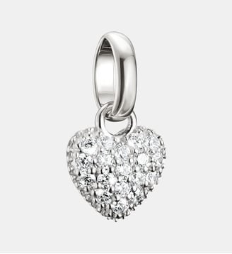 Charm cœur avec zirconia blanc - Thomas Sabo - Alliage premium et revêtu d'argent