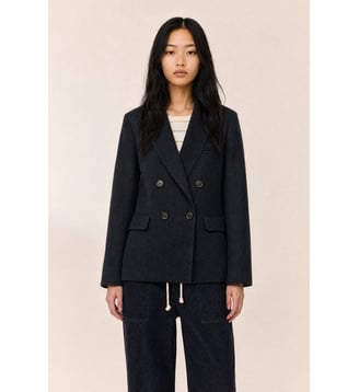 Veste Volverte Strp - Leon & Harper - Navy