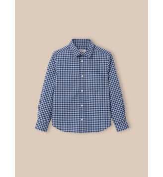 Chemise à carreaux - Cyrillus - Carreaux bleu