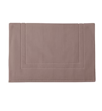 Tapis de bain uni en coton biologique, 1200gr/m², ESS-CADRE - Alexandre Turpault - Marron gazelle