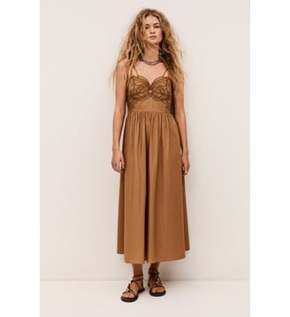 ROBE ROMI - Ba&sh - Camel