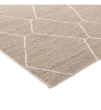 Tapis tissé plat intérieur extérieur - La Redoute Interieurs - Naturel