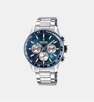 Montre Timeless Bleu F20560/2 - Festina - Argenté