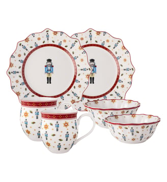 Set petit-déjeuner, casse-noix, 6 pcs - Villeroy & Boch - Multicolore