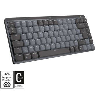 Clavier sans fil MX Mechanical Mini Rétroéclairé - Logitech - Graphite