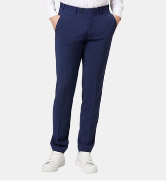 Pantalon de costume slim en laine Apollo - Digel - Marine