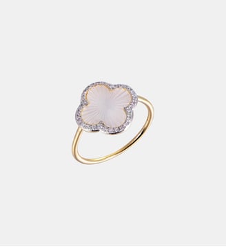 BAG. LUMIERE NACRE BLANCHE + DIAM. J. OR750 Morganne Bello