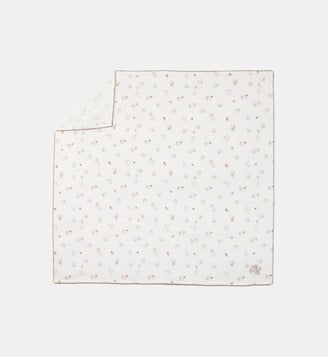 Lange - Coton imprimé écureuil - Tartine Et Chocolat - Beige