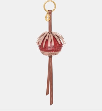 Charm en cuir –POMPON - Gerard Darel - Rose