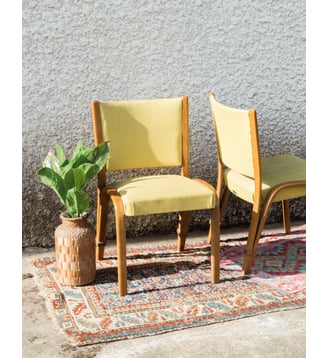Paire de chaises Steiner Alma N°293- Produit chiné - Debongout - Vert