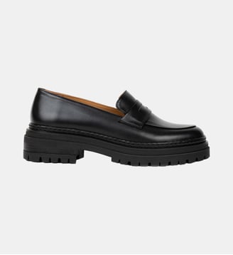 Mocassins Amalia Cuir d Agneau - Bobbies - Noir