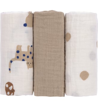 Lot de 3 langes - Lassig - Multicolore