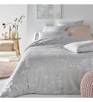 Housse de couette satin de coton La Redoute Interieurs
