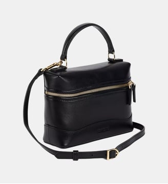 Sac TANGOLINO en cuir - Sandro - Noir
