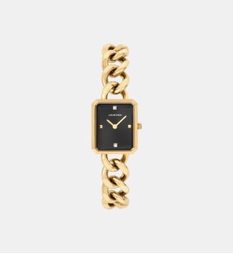 Montre Charlotte Noir XF5364IN\8 - Louis Pion - Doré