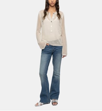 Pull Mandala - Zadig&Voltaire - Beige vanille