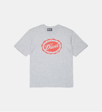 T-shirt avec logo - Diesel Kids - Gris
