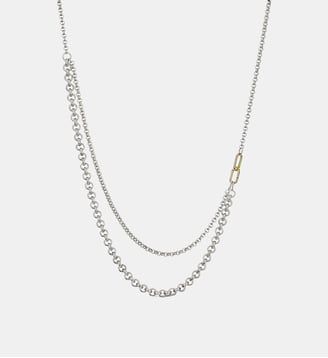 Collier Argent & Or Maxima Deux Rangs Arthus Bertrand