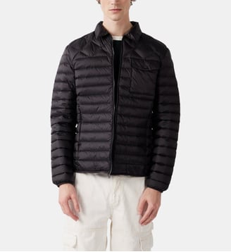 Doudoune col chemise Ethan - Jott - Noir