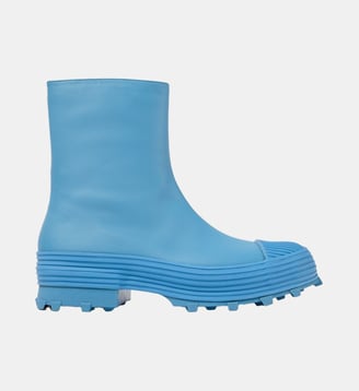 Bottes Traktori cuir - Camperlab - Bleu clair