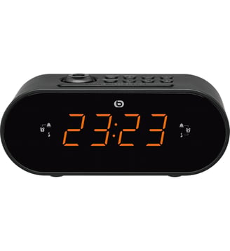 Radio réveil RRVP-200 noir - Essentiel B - Noir