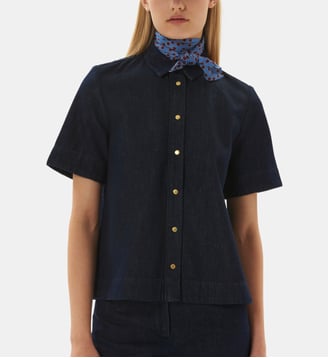 Chemise Camilia - Tara Jarmon - Bleu marine