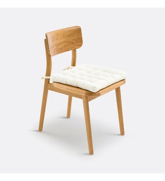 Galette de chaise coton recyclé La Redoute Interieurs