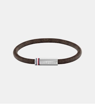 Bracelet Printed cord Marron 2790703-PAR - Tommy Hilfiger - Marron argenté