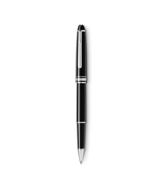 Stylo Roller Meisterstuck Platine 132445 - Montblanc - Argent et noir