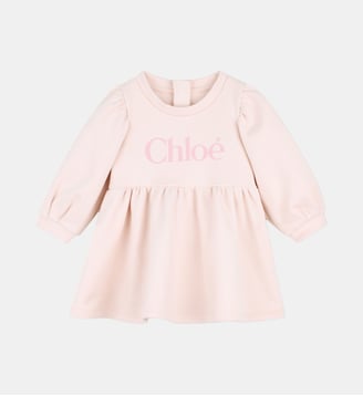Robe manches longues - Chloe Kids - Petal pink