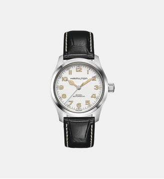 Montre automatique Khaki field Blanc H70405710 - Hamilton - Argenté