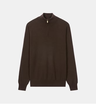 Pull camionneur Côme - Bompard - Chocolat