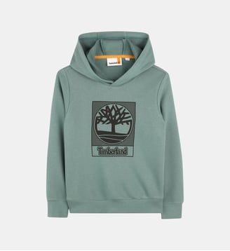 Sweat-shirt à capuche - Timberland - Vert sapin