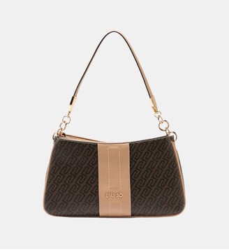 Sac à main monogrammes - Liu Jo - Marron