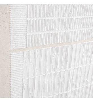 Toile murale 100 x 100 cm - La Redoute Interieurs - Blanc