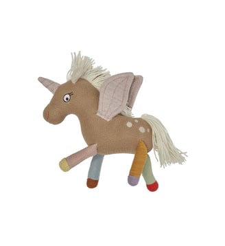 Peluche en coton motif animal - OYOY - Beige
