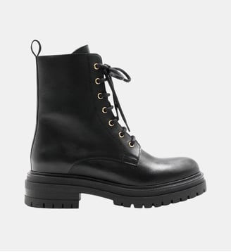 Bottines ranger crantées - Jules & Jenn - Noir