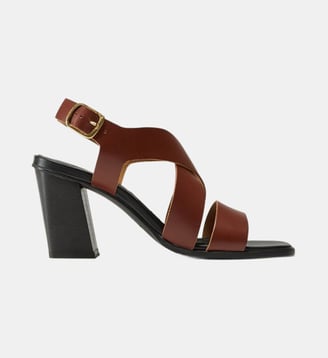 Sandales à talons Dasun - Odaje - Acajou